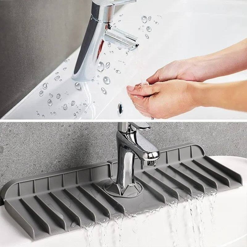 Silicone Faucet Mat Dish Soap  - Silicone Tap Washer recension och pris