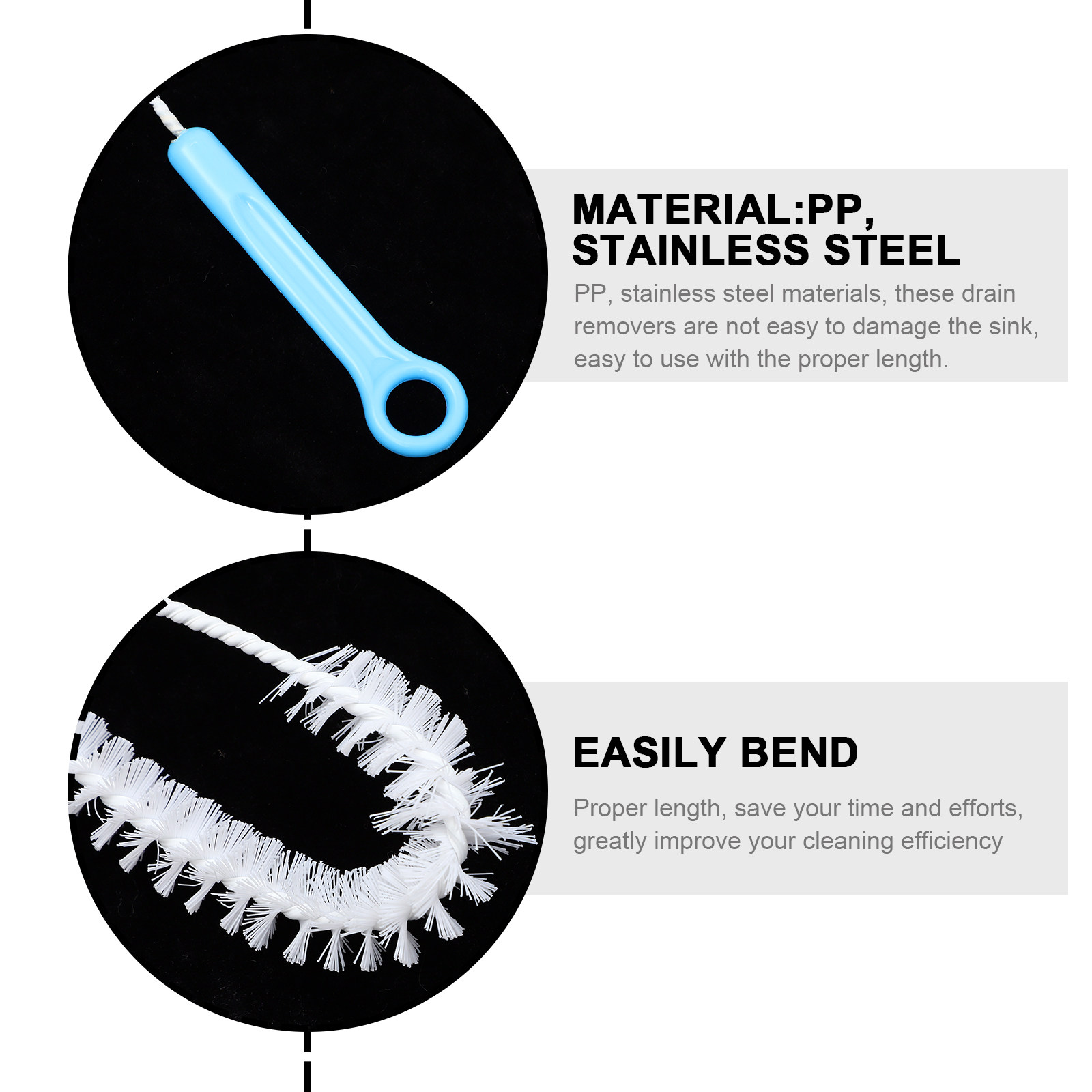 Flexible Drain Cleaning Brush  - Drain Snake Flexible recension och pris