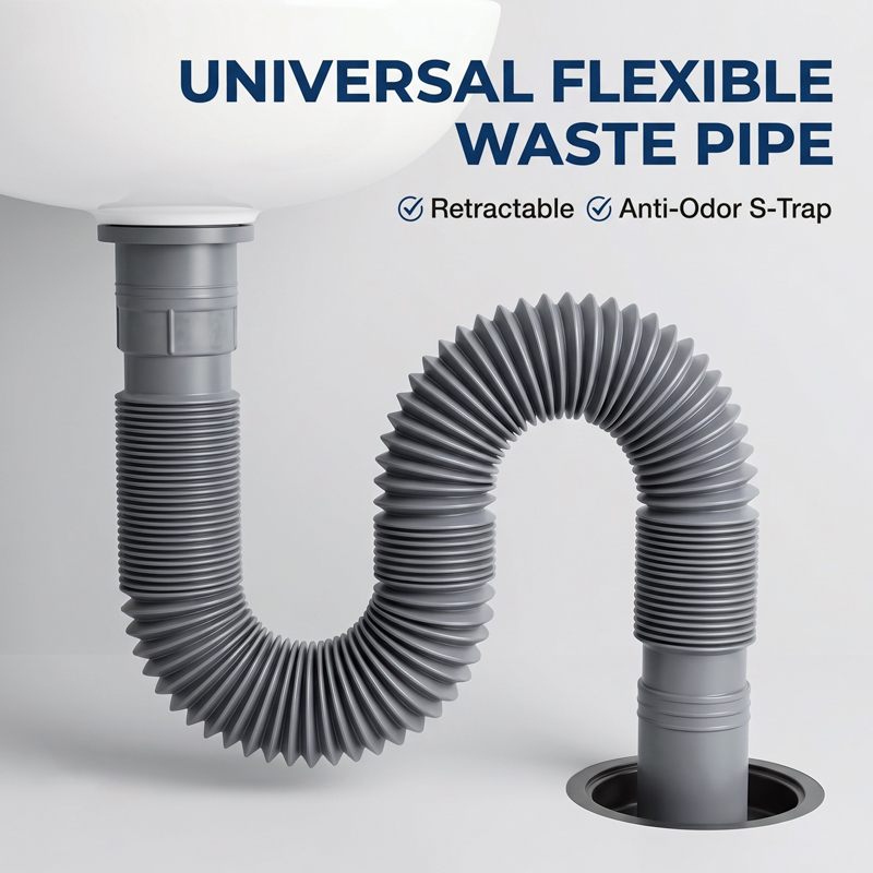 Universal Flexible Expandable  - Flexible Hose Braided recension och pris