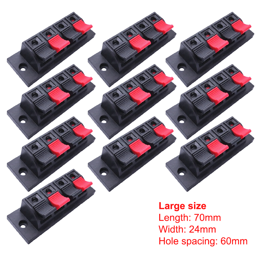 10 PCS Plastic Large 2 4 Posit - Push Fit Connector recension och pris