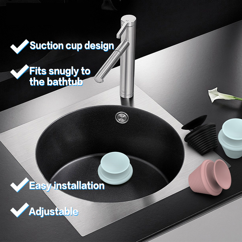 New Universal Tub Stopper Bath - Drain Pipe Clip recension och pris