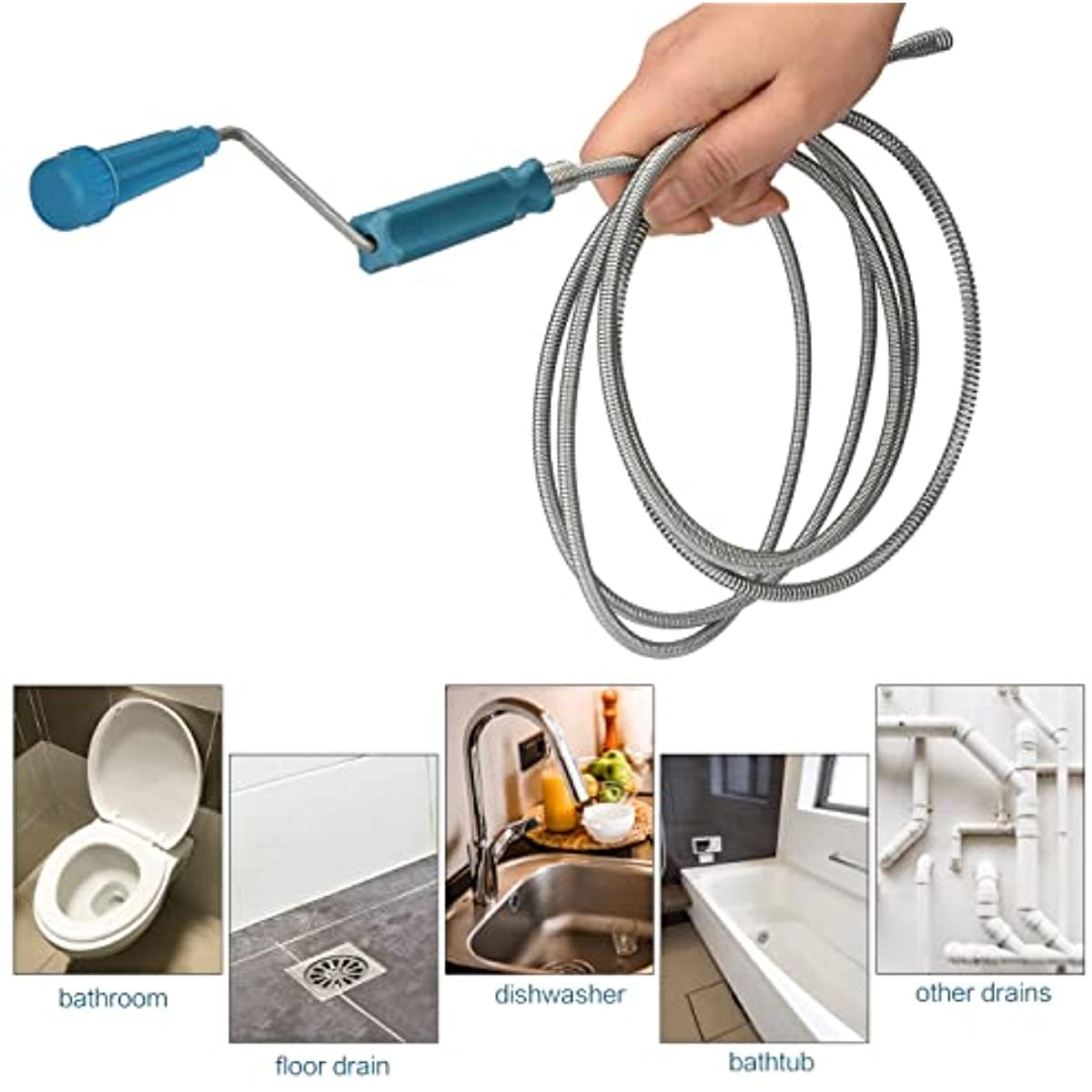 Telescopic Handle Flexible Ste - Drain Snake Flexible recension och pris