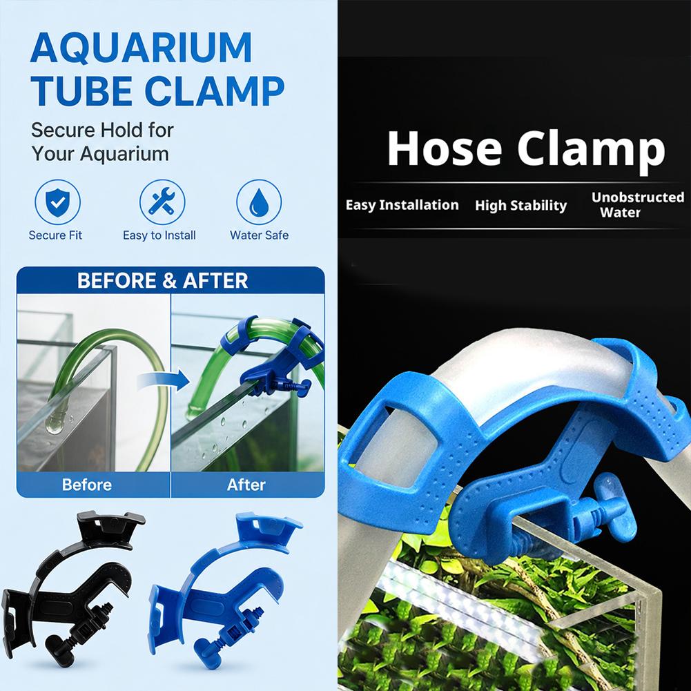 New Aquarium Filtration Holder - Plastic Pipe Clip recension och pris