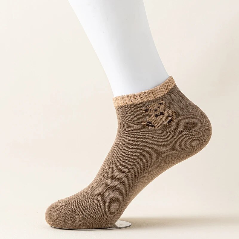 5 Pairs of Cute Teddy Bear WOM - Pipe Bending Spring recension och pris