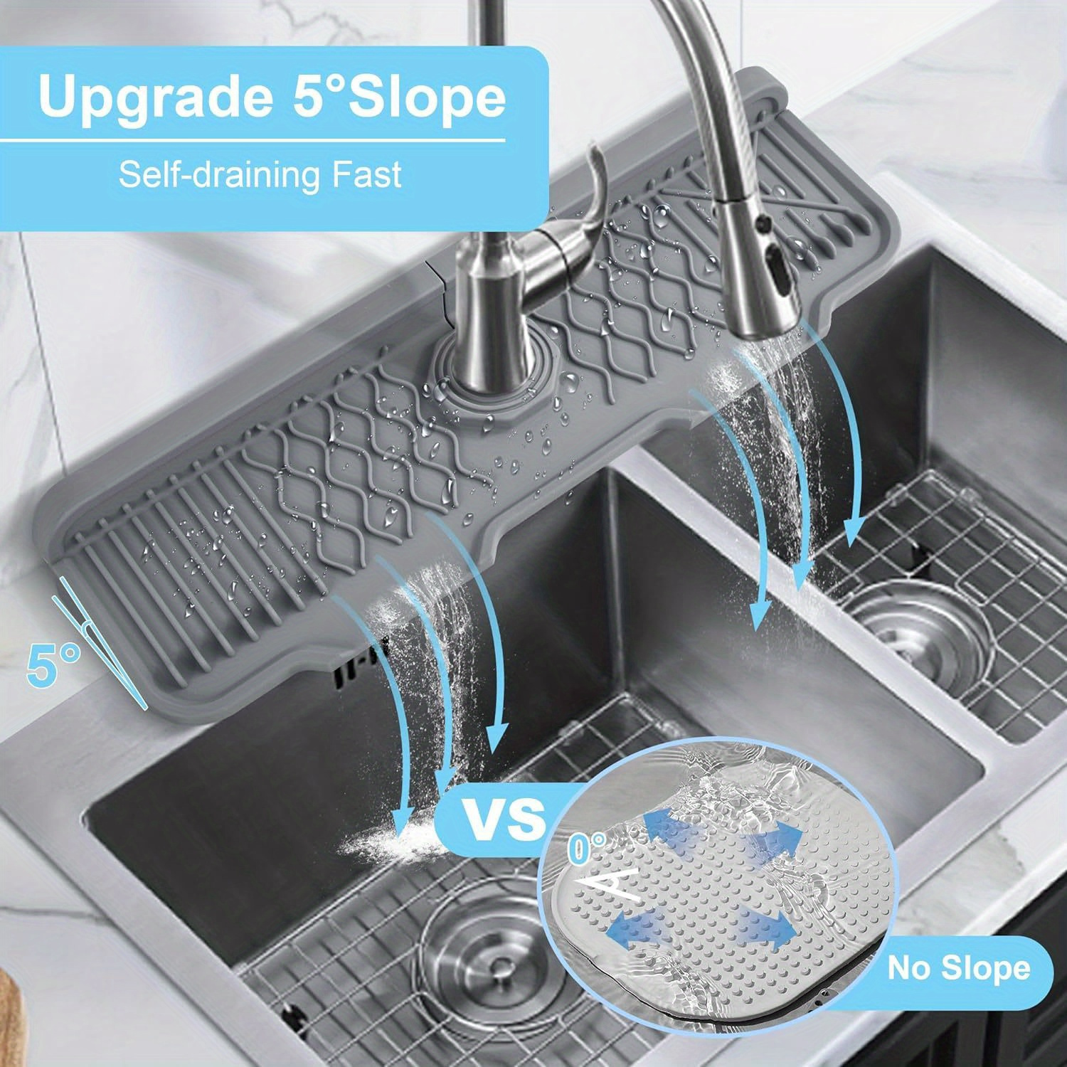 Easy Clean Silicone Faucet Spl - Silicone Tap Washer recension och pris