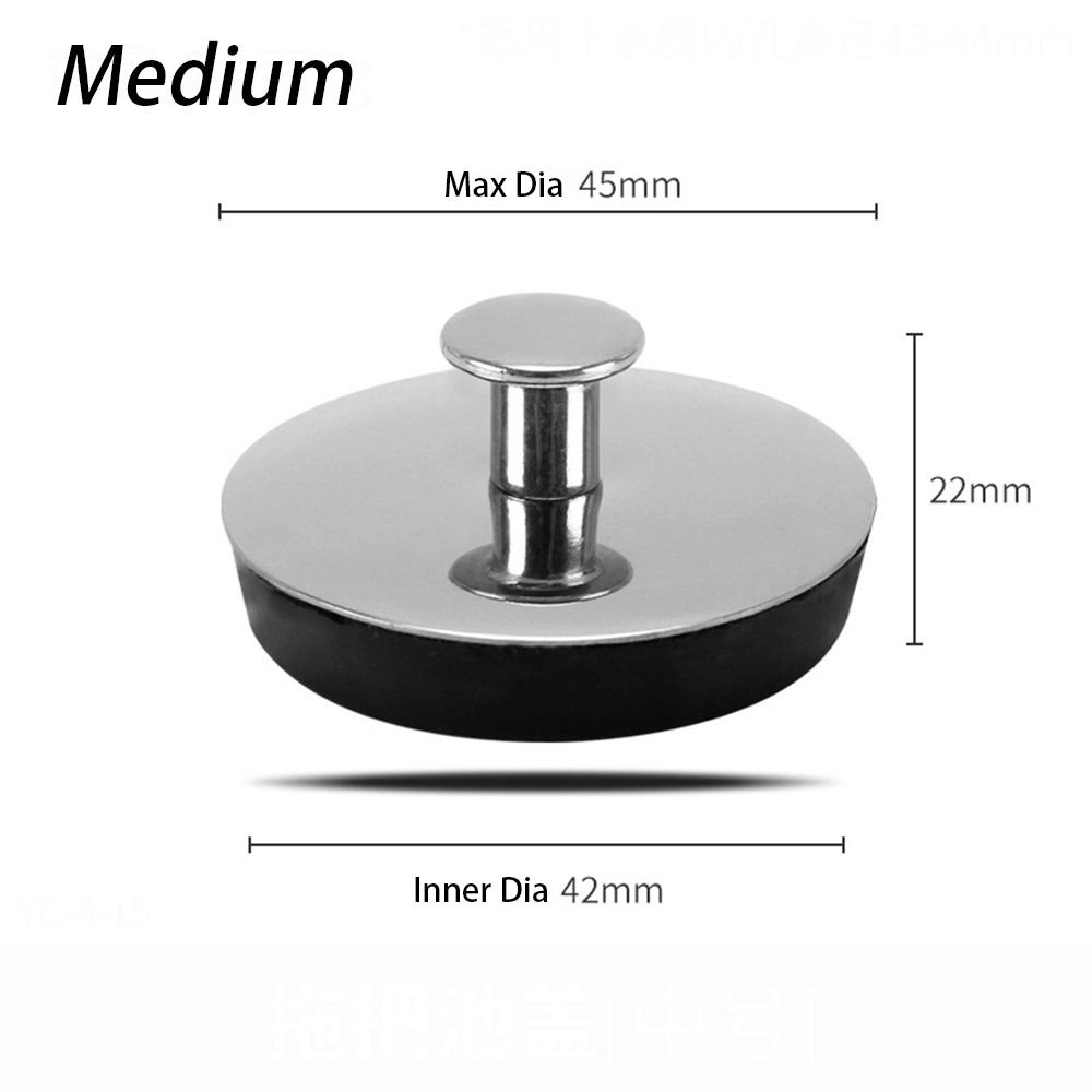 1Pcs Stainless Steel Bath Plug - Drain Pipe Clip recension och pris