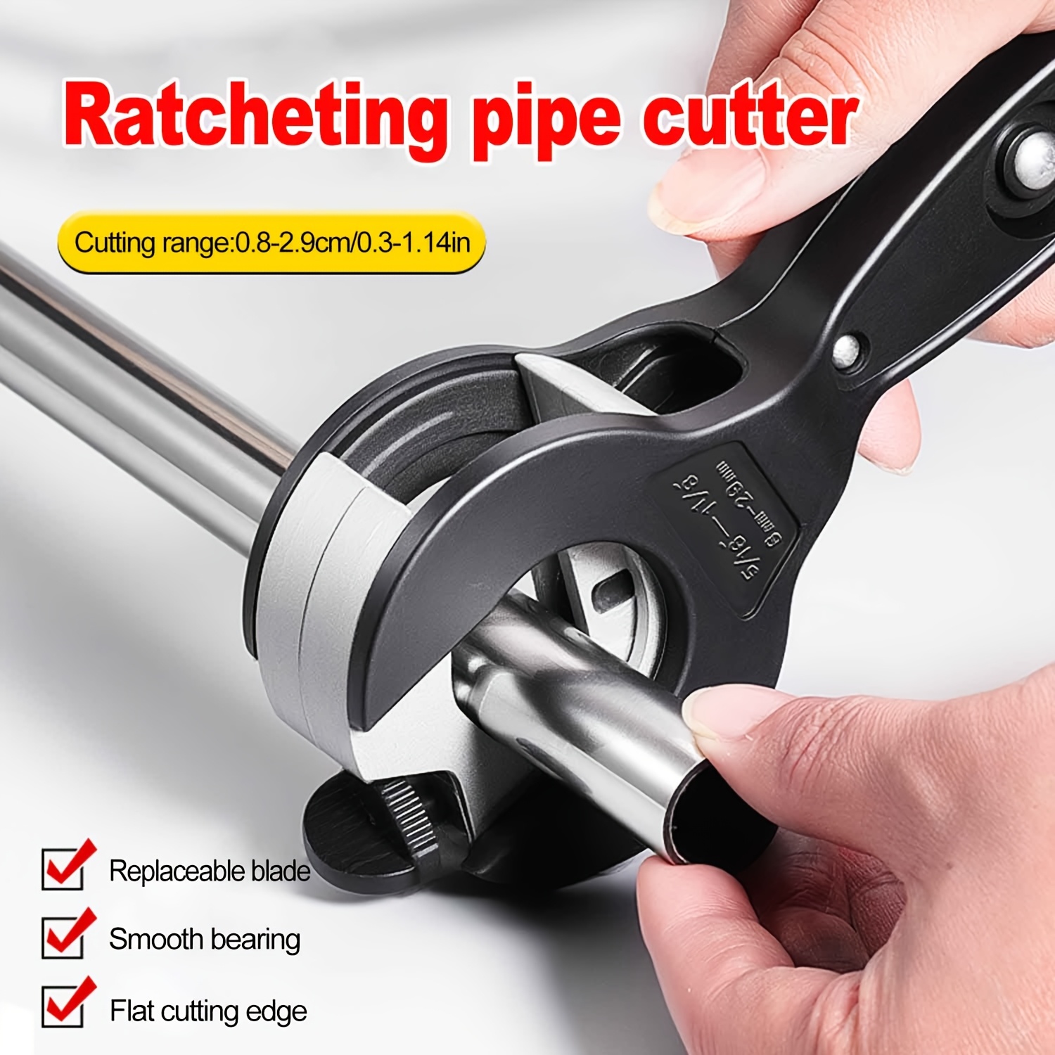 Ratchet Tube Cutter - Versatil - Pipe Cutter Ratchet recension och pris