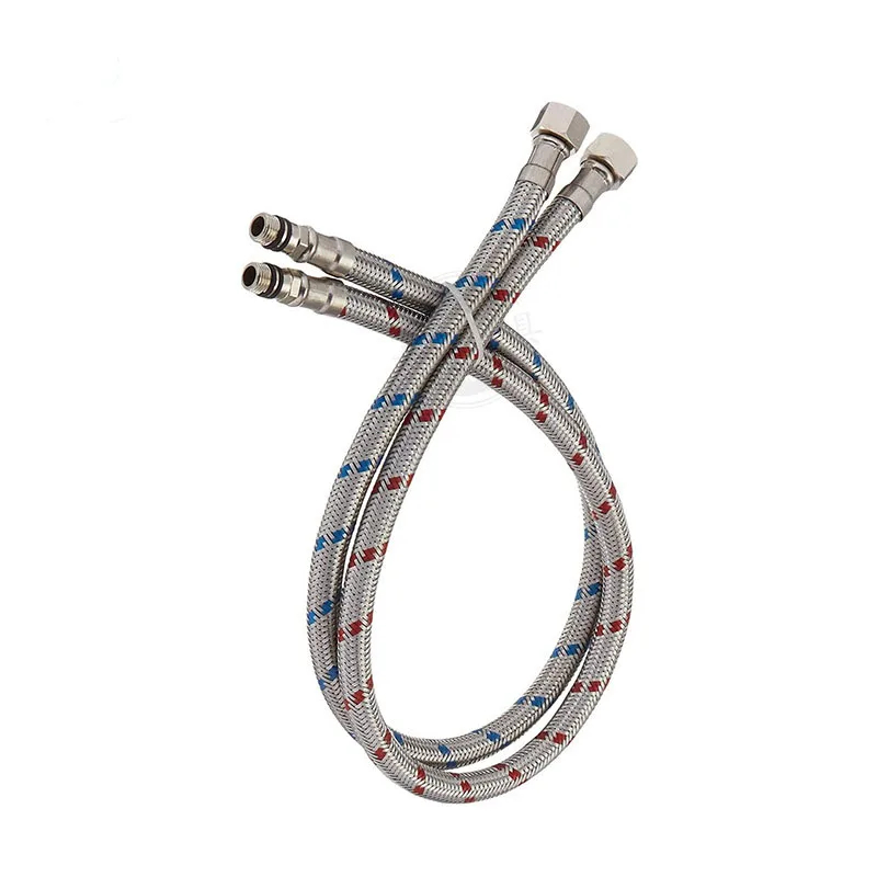 2 Pack 60cm Stainless Steel Ho - Flexible Hose Braided recension och pris