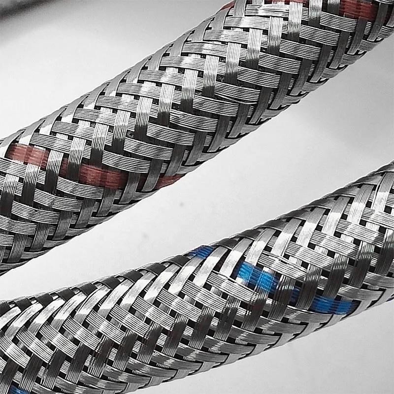 2 Pack 60cm Stainless Steel Ho - Flexible Hose Braided recension och pris