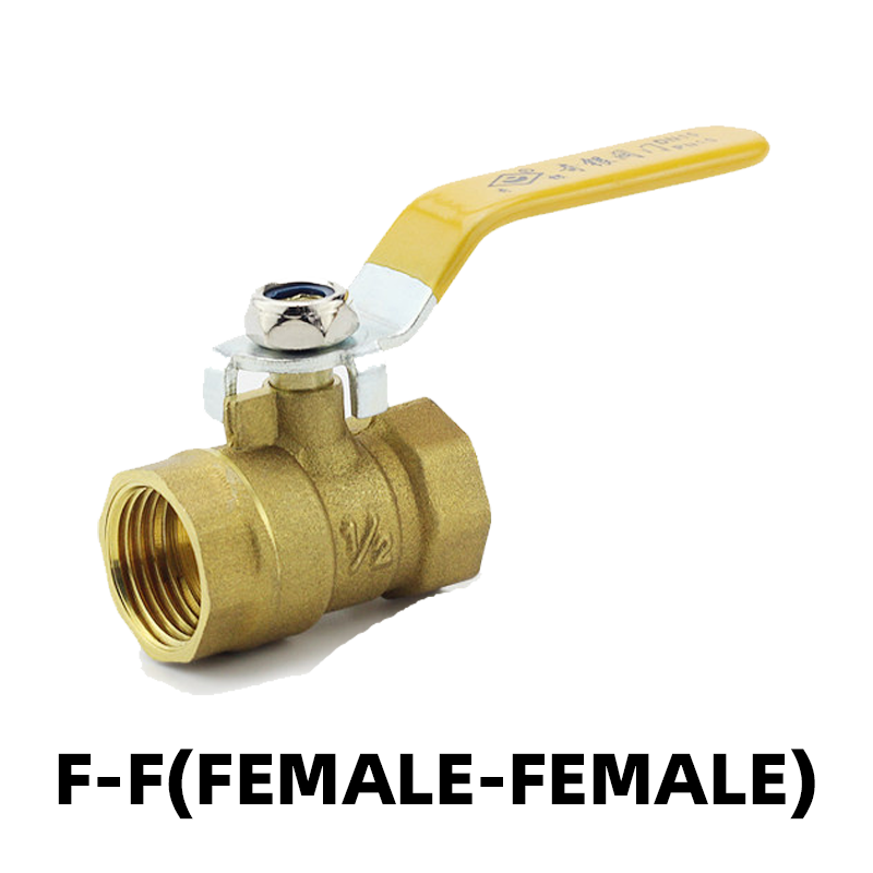 Brass Small Ball Valve  Female - Compression Fitting Brass recension och pris