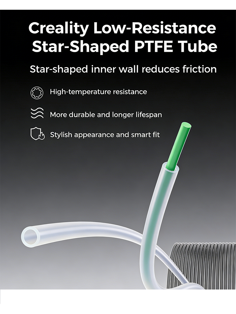 Creality Low-Resistance Star S - Ptfe Tape Thread recension och pris