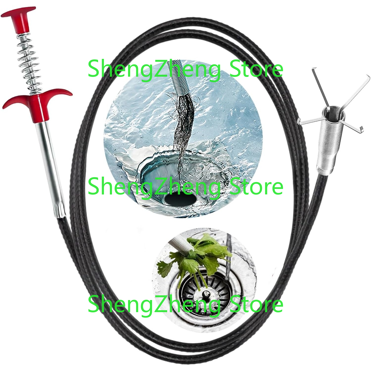 1Pcs Drain Snake Hair Drain Cl - Drain Snake Flexible recension och pris