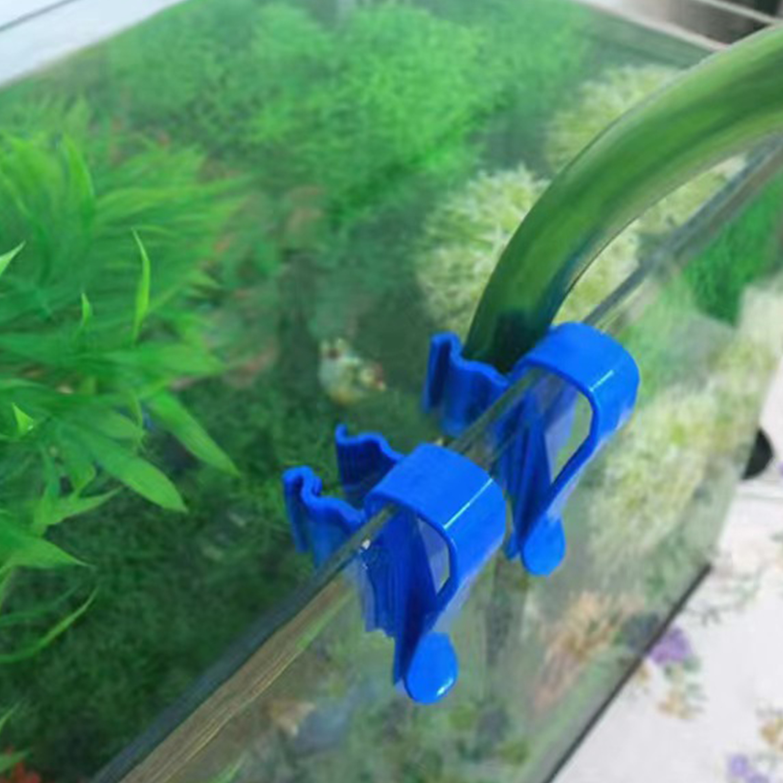 Aquarium Tube Holder Clip Fish - Plastic Pipe Clip recension och pris