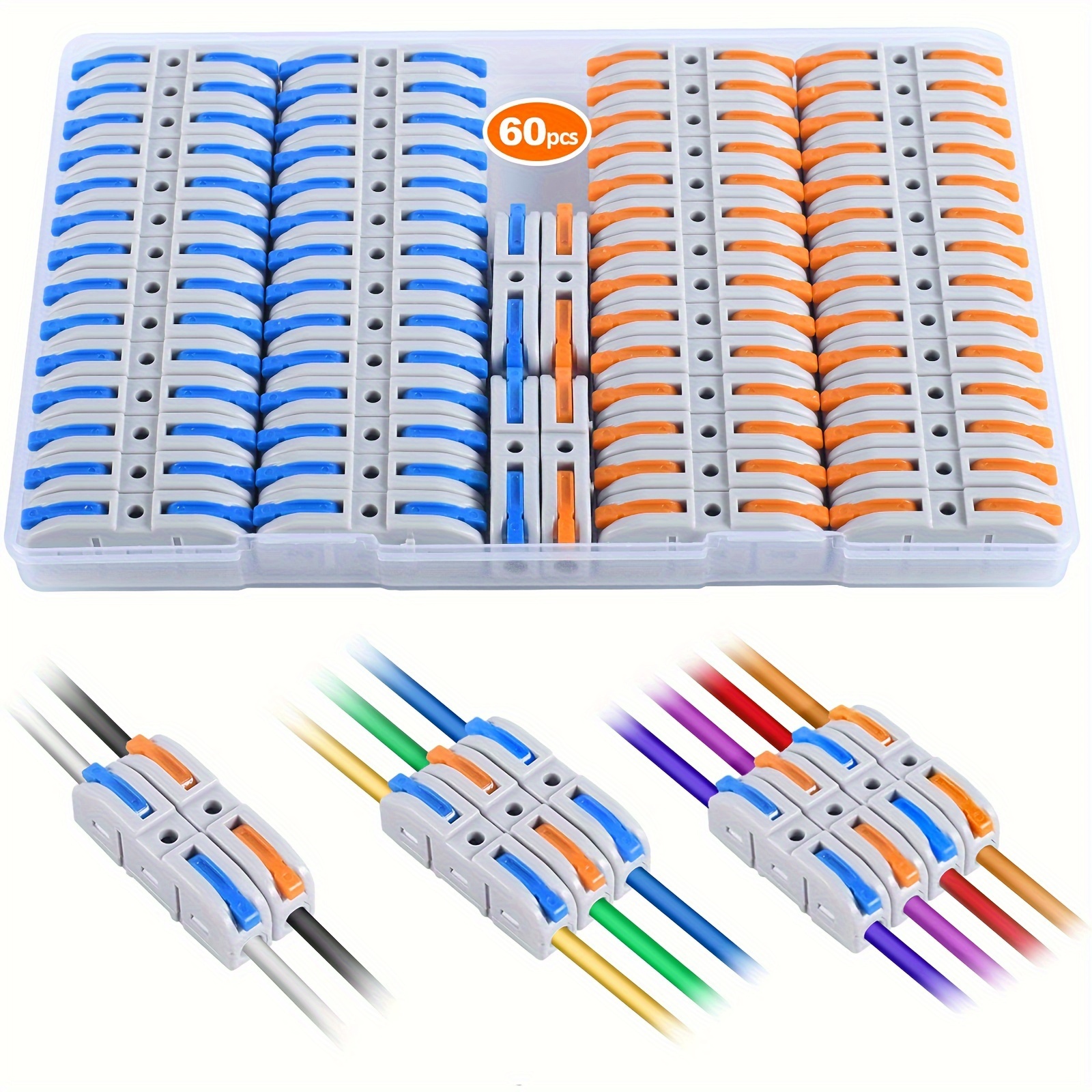 Lever Wire Connectors, 10pcs/6 - Push Fit Connector recension och pris