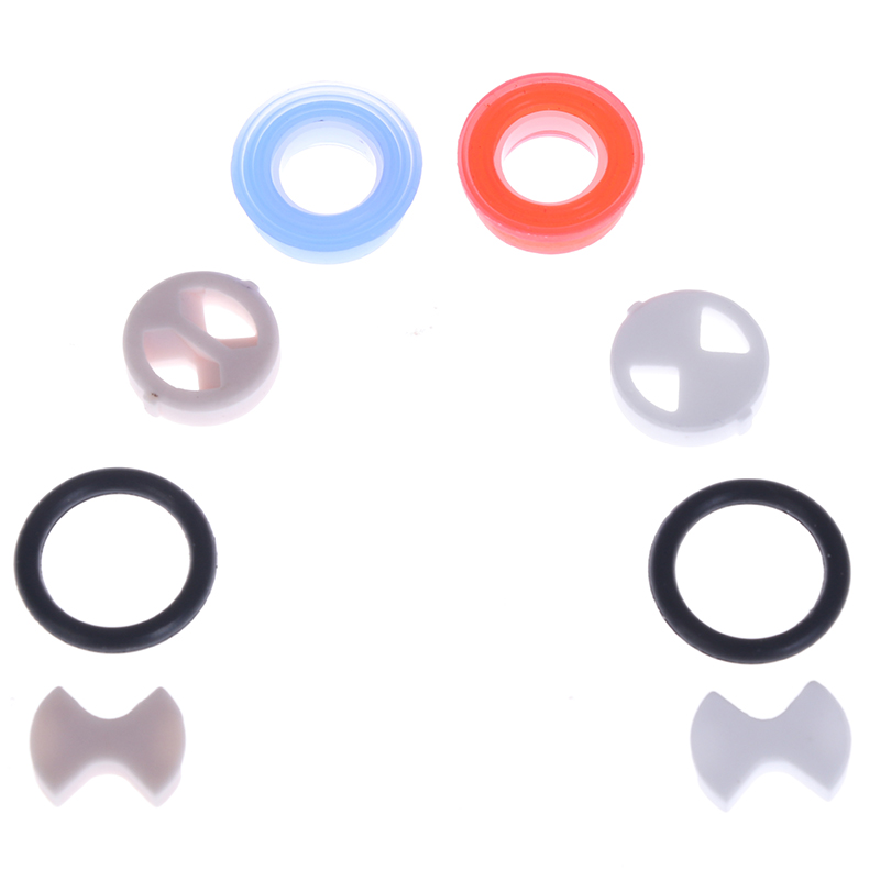 8Pcs Ceramic Disc Washer Set 1 - Silicone Tap Washer recension och pris