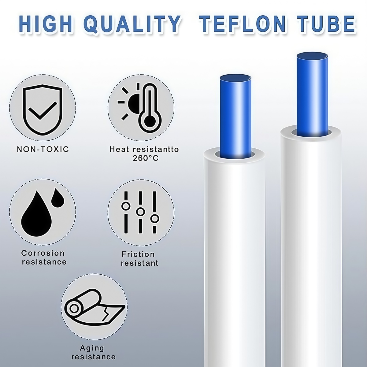 Creality 3D Printer PTFE Tube， - Ptfe Tape Thread recension och pris
