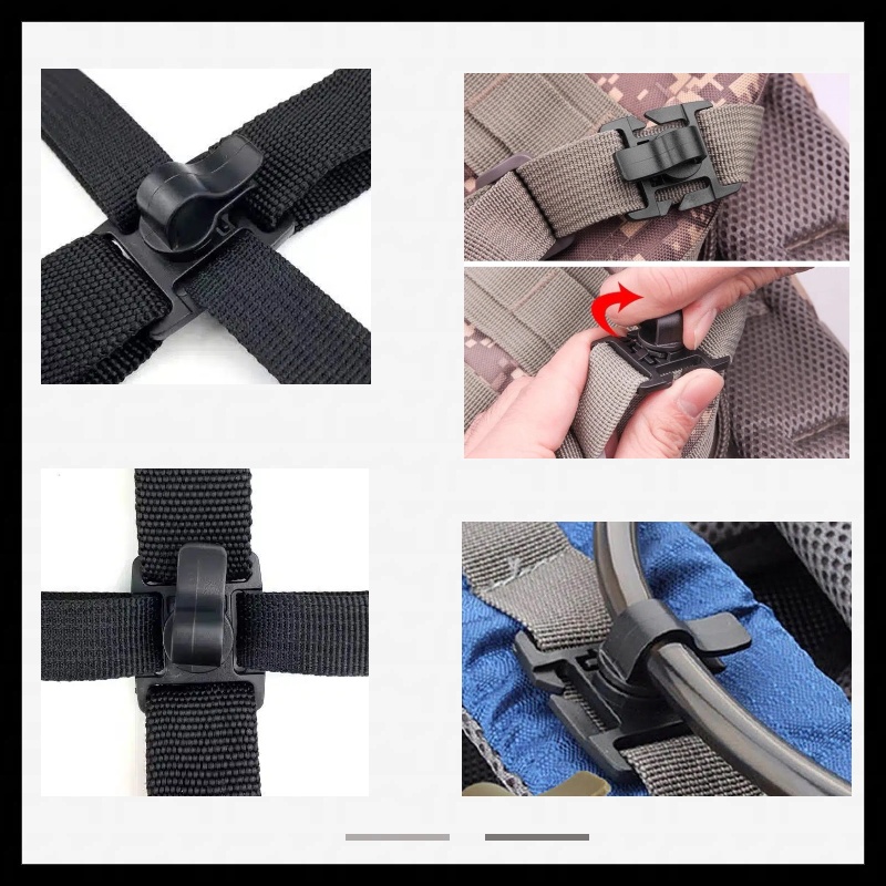 2/4PCS Drinking Tube Clip Rota - Plastic Pipe Clip recension och pris