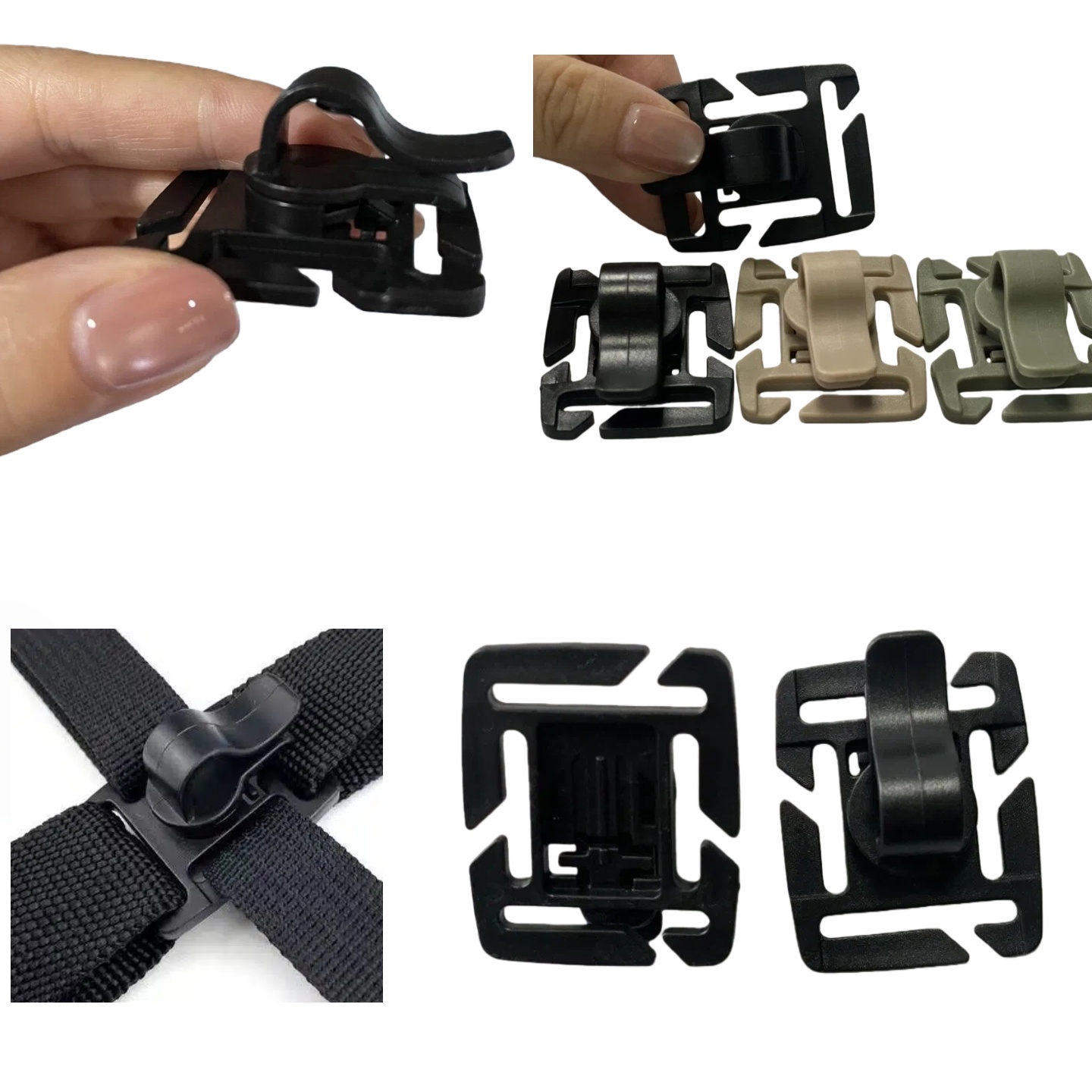 2/4PCS Drinking Tube Clip Rota - Plastic Pipe Clip recension och pris