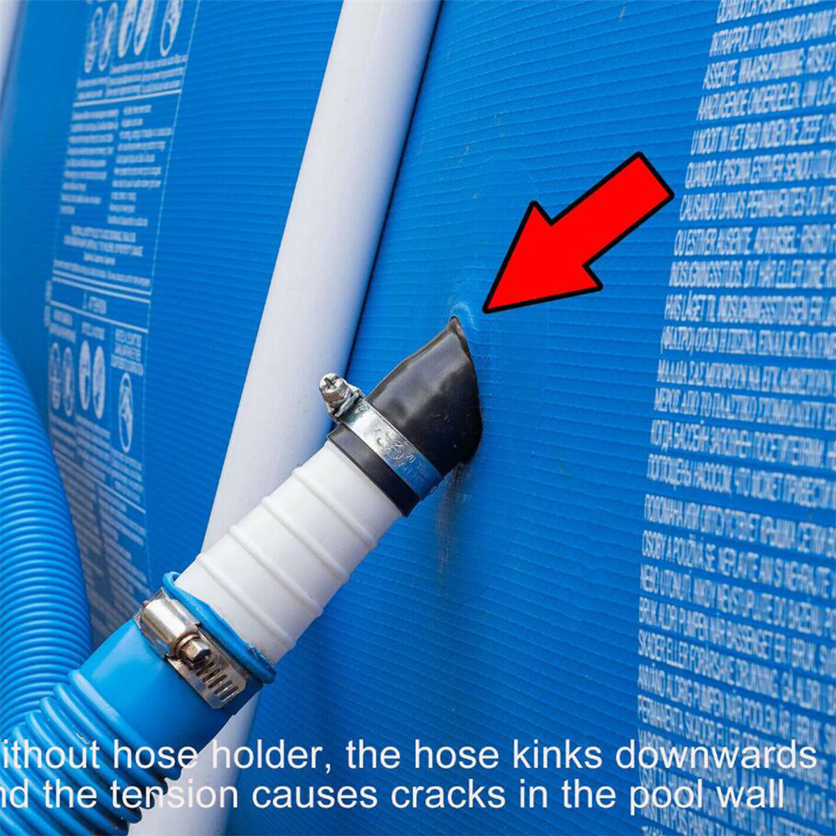 1 Set Swimming Pool Pipe Fixin - Plastic Pipe Clip recension och pris