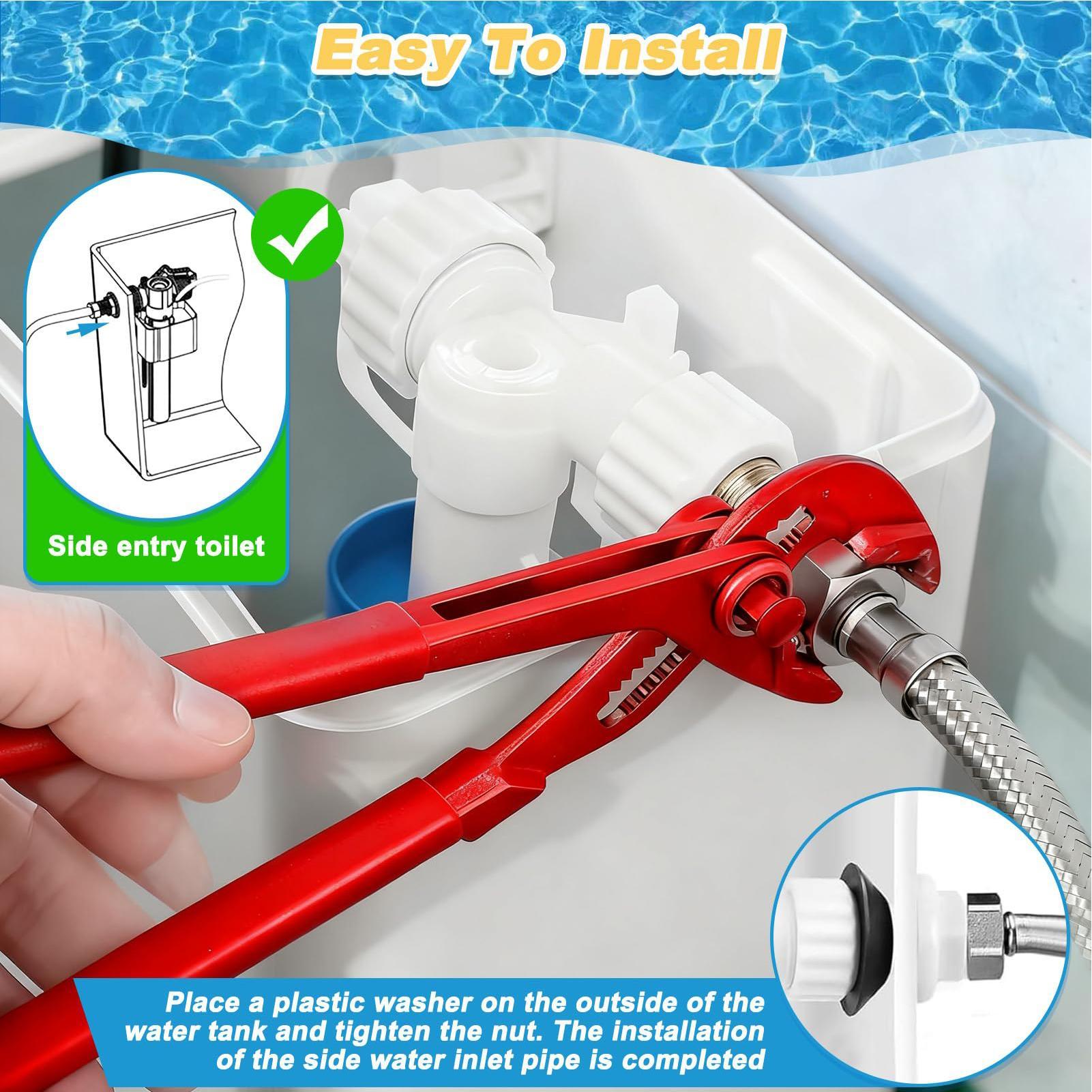 Leak Proof Toilet Flush Valve  - Toilet Fill Valve recension och pris
