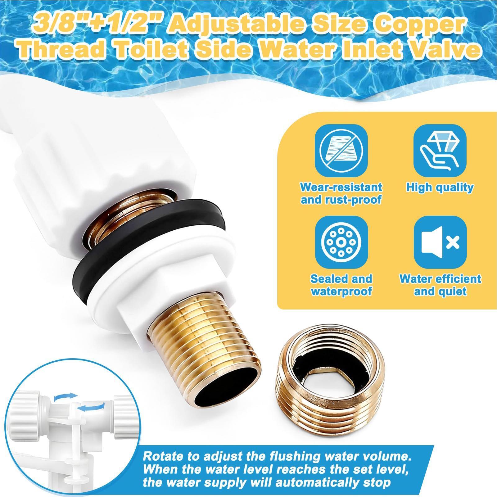 Leak Proof Toilet Flush Valve  - Toilet Fill Valve recension och pris