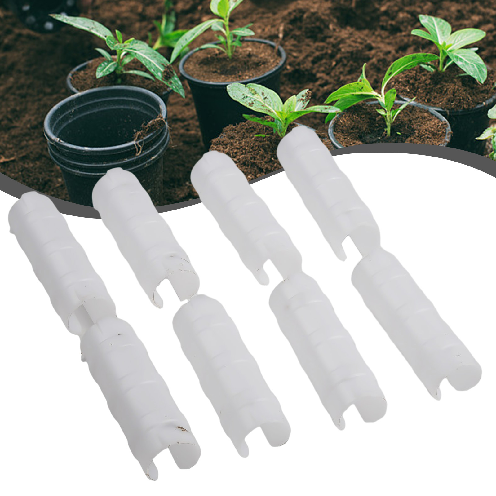 20Pc Greenhouse Frame Film Buc - Plastic Pipe Clip recension och pris