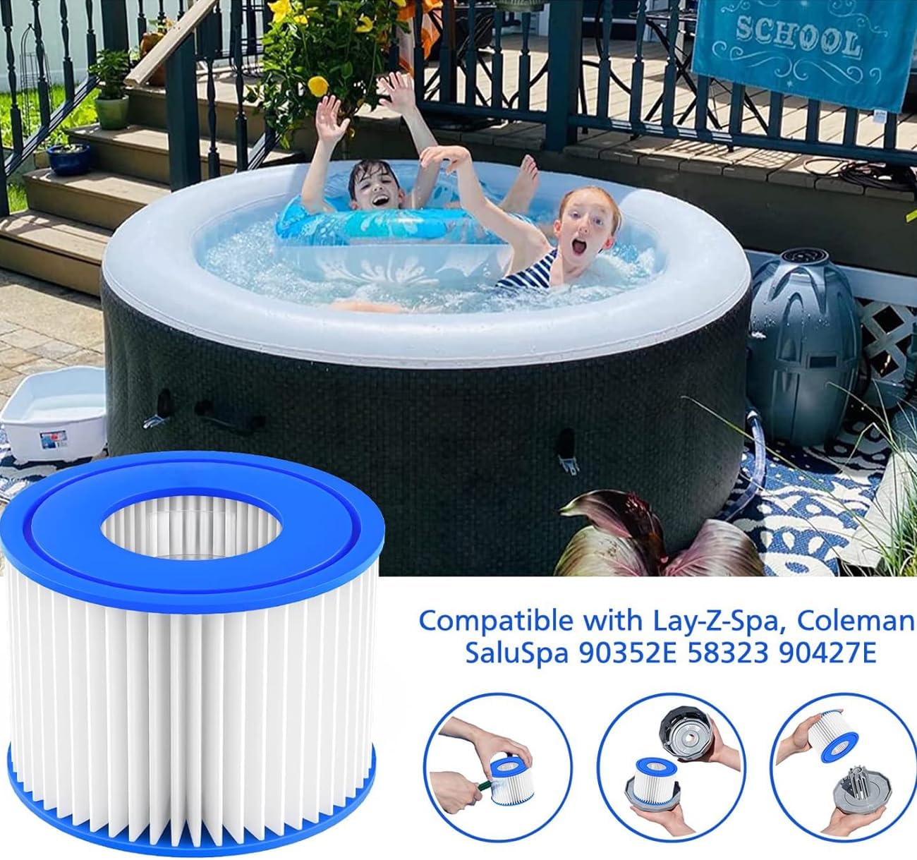 Hot Tub Filter for Bestway Fil - Basin Mixer Cartridge recension och pris